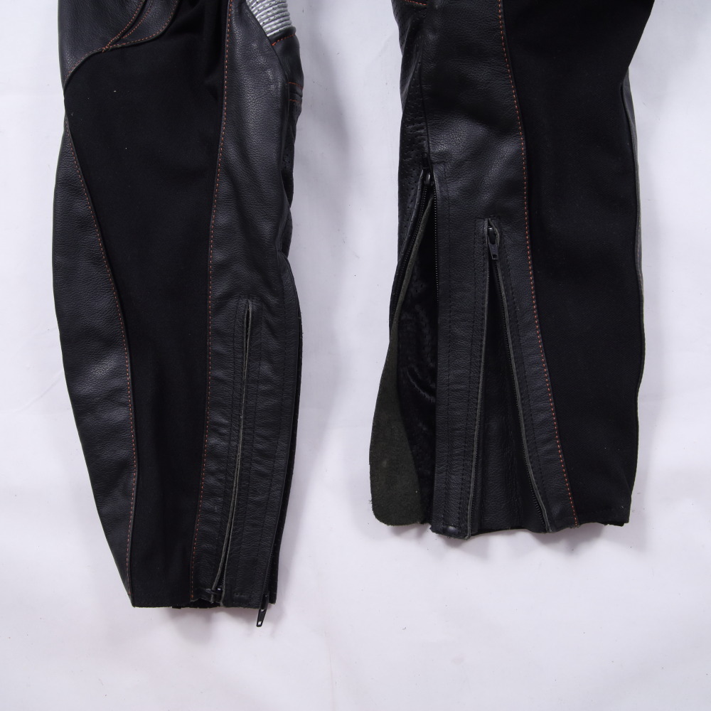 KOMINE レザーツナギ ブラック コミネ レーシングスーツ MFJ 公認